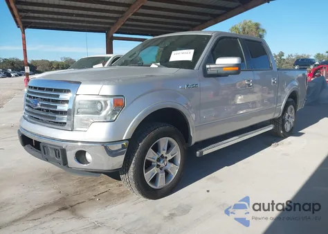 2013 Ford F-150 Lariat z USA, uszkodzony, nr VIN 1FTFW1CT2DKF91303